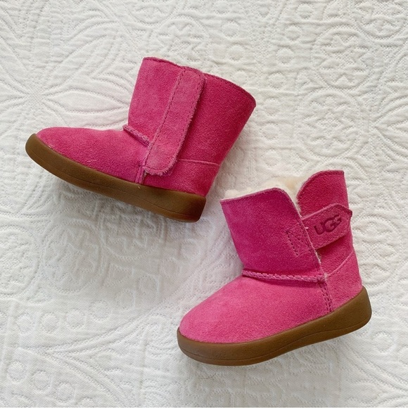 UGG‎ Girls' Keelan Boots, Pink (Sz 02/03) - Picture 3 of 6